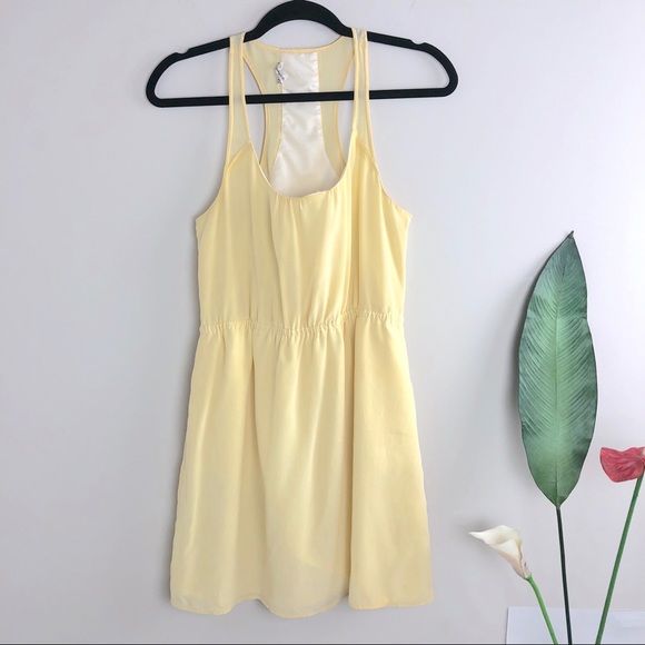 Madewell Dresses & Skirts - MADEWELL / Broadway & Broome Yellow Silk Dress
